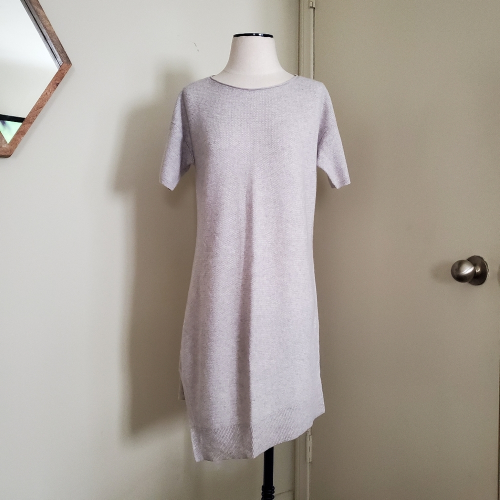 NEW JOIE Grey Cashmere Blend Sweater Dress Sz S